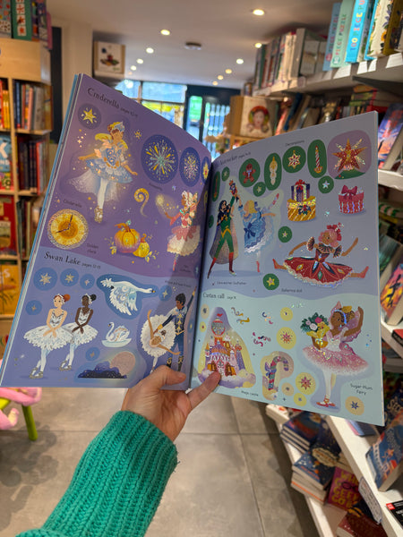 First Sticker Book Sparkly Ballet