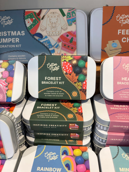 Cotton Twist Forest Bracelet Kit