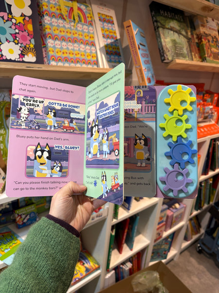 Bluey Wagon Ride A Go-Go Gear Book