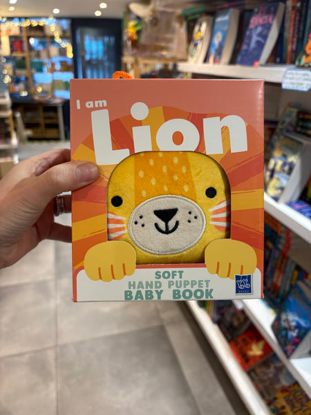 I Am Lion - Soft Hand Puppet Baby Book
