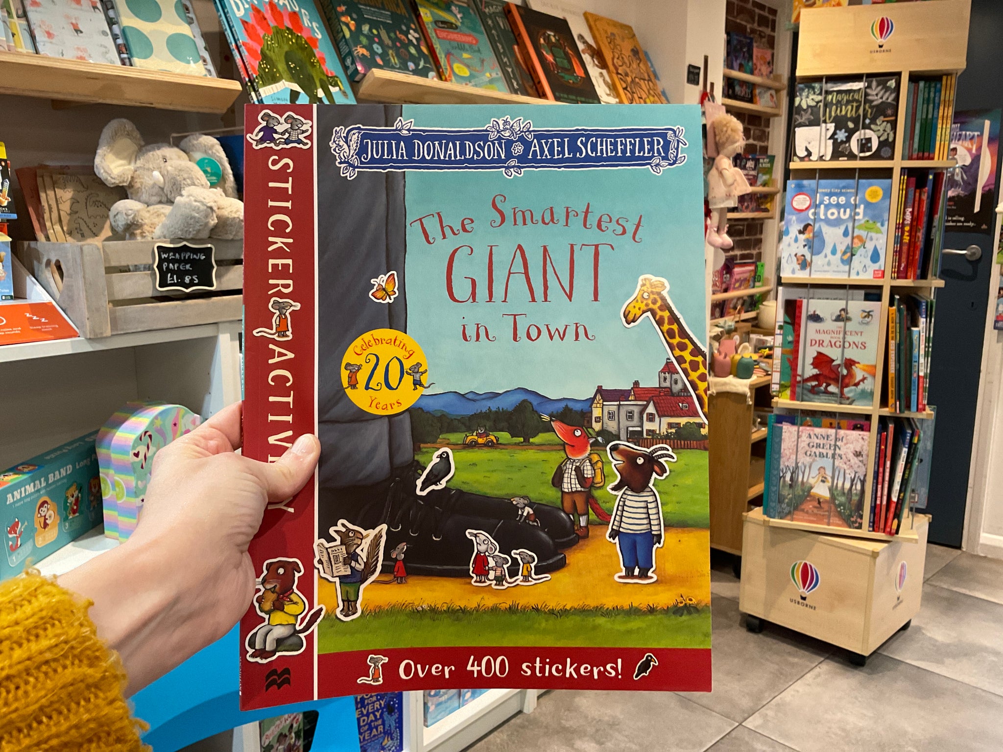 The Smartest Giant in Town Sticker Activity Book