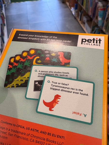 Dinosaurs Trivia 50 Quiz Cards