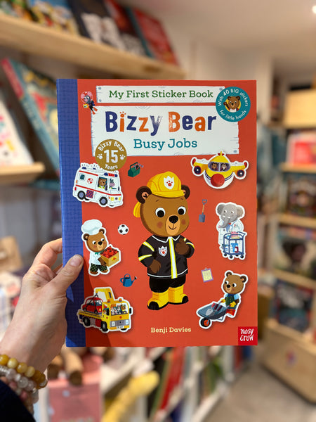 Busy Bear - Busy Jobs Sticker Book