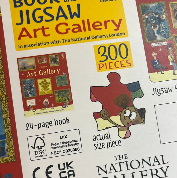 Usborne Book and Jigsaw Art Gallery