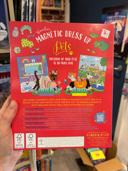 Wooden Magnetic Dress Up - Pets