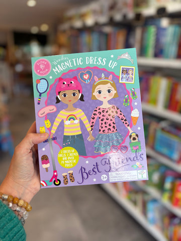 Wooden Magnetic Dress Up - Best Friends