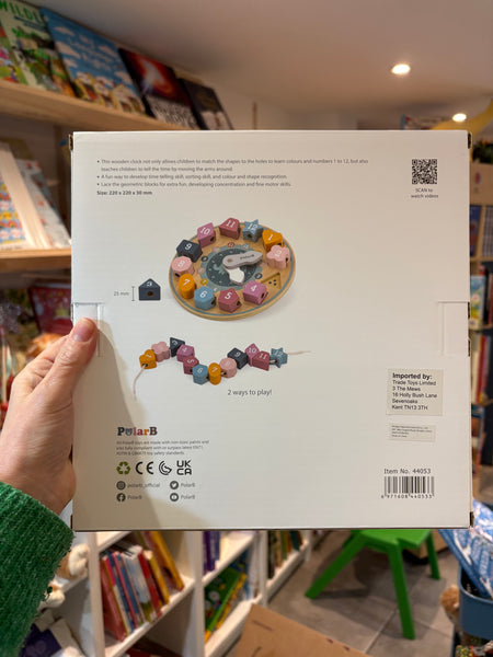 Polar B Shape Sorting Clock