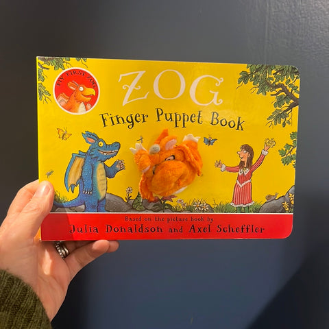 Zog Finger Puppet Book