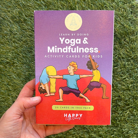 Yoga and Mindfulness Activity Cards- Happy Little Doers