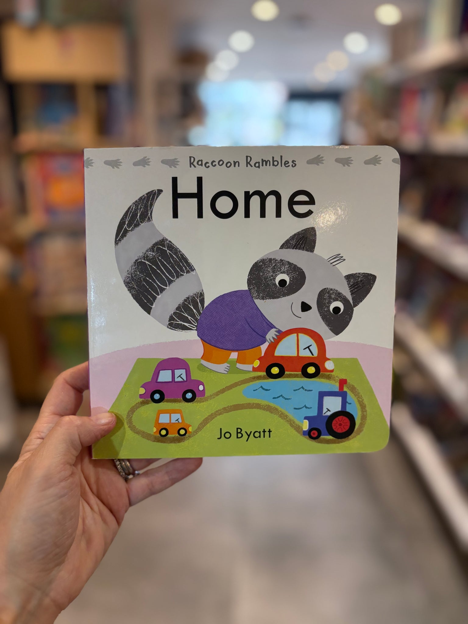 Raccoon Rambles Home