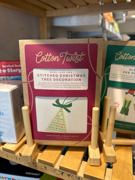 Cotton Twist Make Your Own Stitched Christmas Tree Decoration