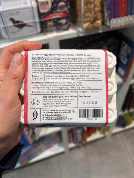 The Chocolate Detectives- 12 Kingfisher Eggs