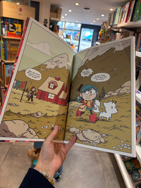 Hilda And Twig Hide From The Rain