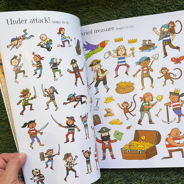 Usborne First Sticker Book Pirates