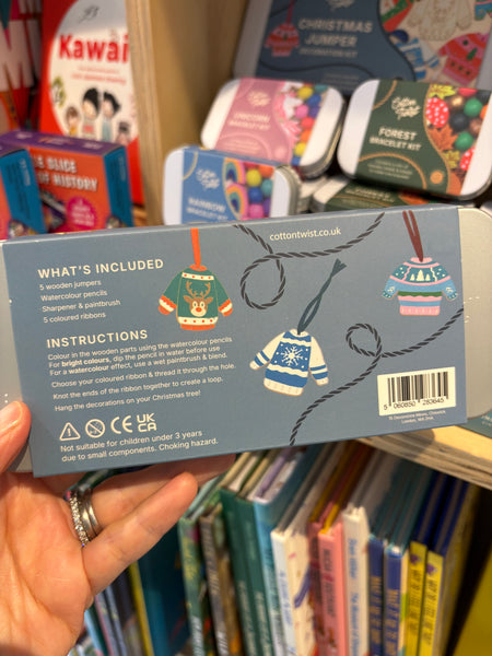 Cotton Twist Christmas Jumper Decoration Kit