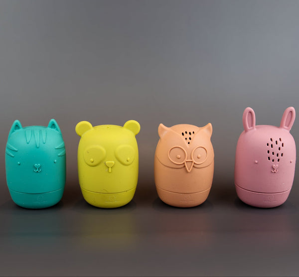 Baby Ellor Silicone Animal Bath Toys