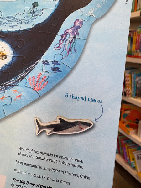 The Big Belly of a Whale 70 piece Jigsaw Puzzle