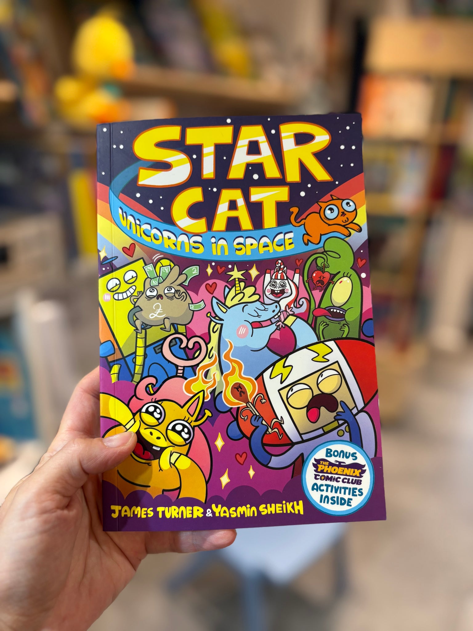 Star Cat - Unicorns in Space