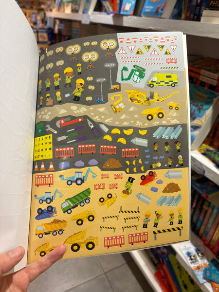 555 Sticker Fun Construction