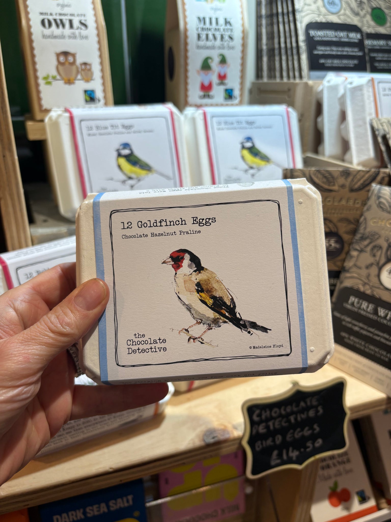 The Chocolate Detectives- 12 Goldfinch Eggs