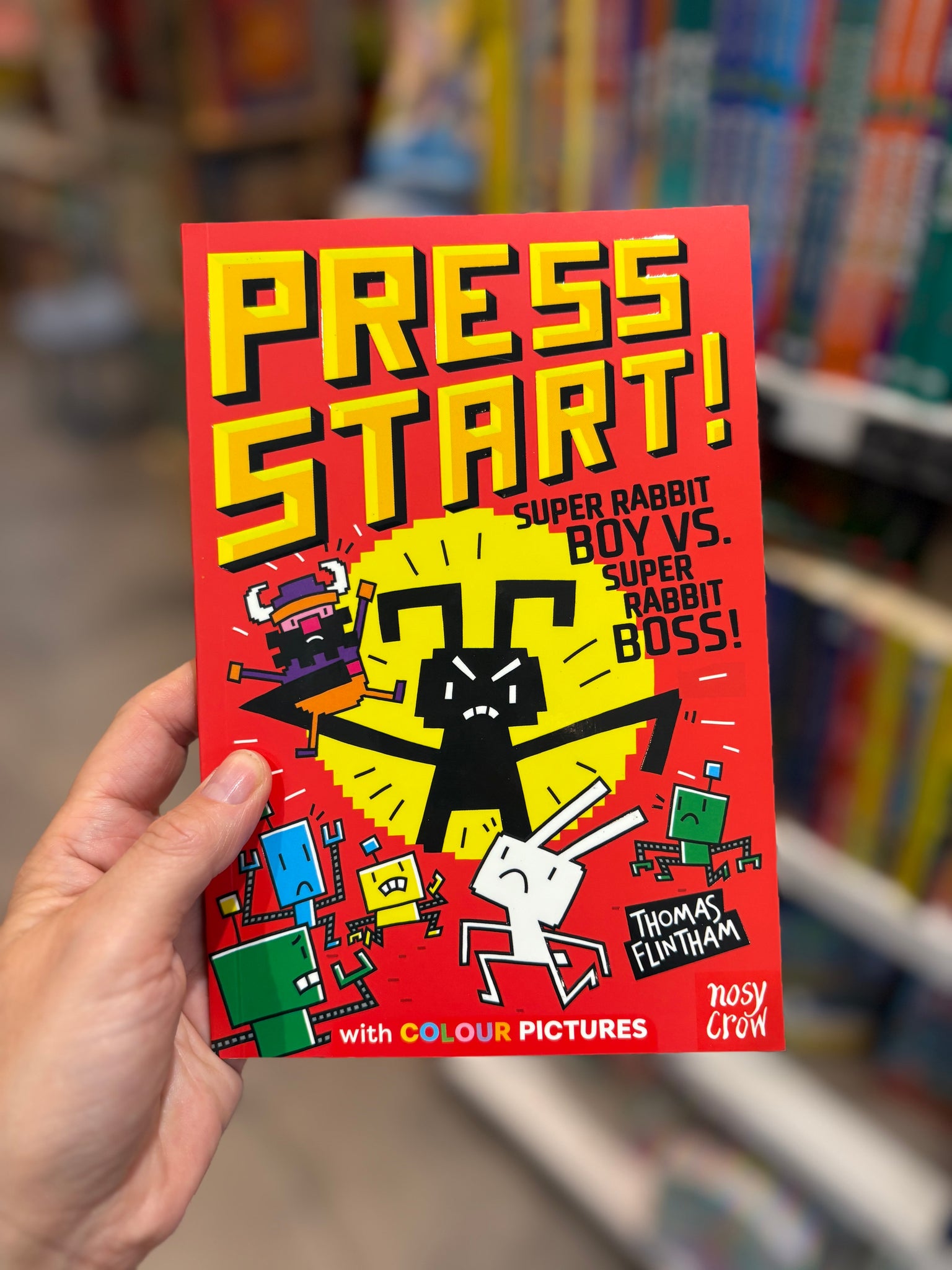 Press Start! Super Rabbit Boy vs Super Rabbit Boss #4