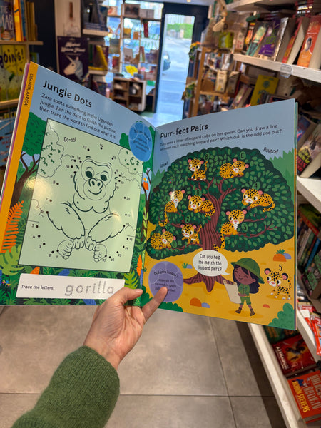 Wipe-Clean Activity Book Animals