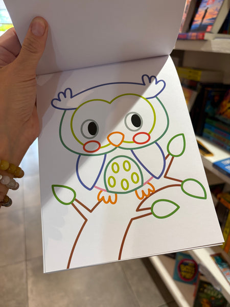 I Colour Inside the Lines: Owl