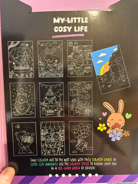 My Little Cosy Life LOVELIES Colouring & Scratch Cards