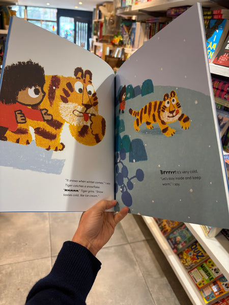 Tiger, It’s Snowing!