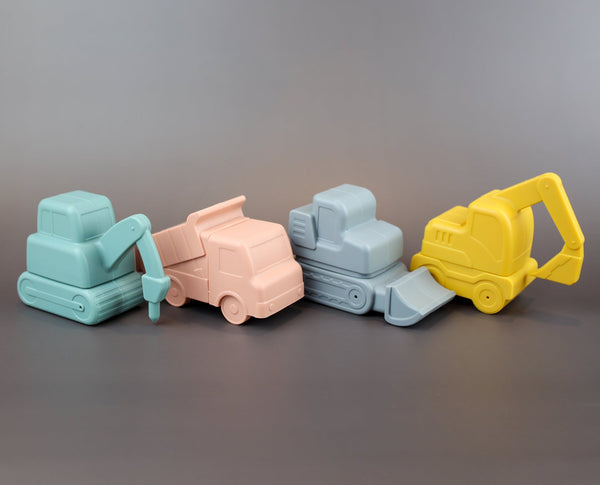 Baby Ellor Silicone Bath Toys Construction Set