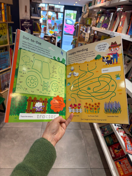 Wipe-Clean Activity Book Farm