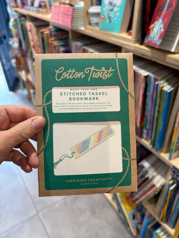 Cotton Twist Make Your Own Stitched Tassel Bookmark