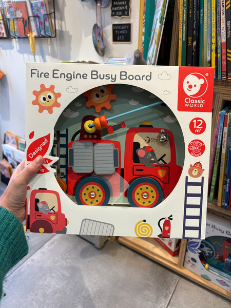 Classic World Fire Engine Busy Board