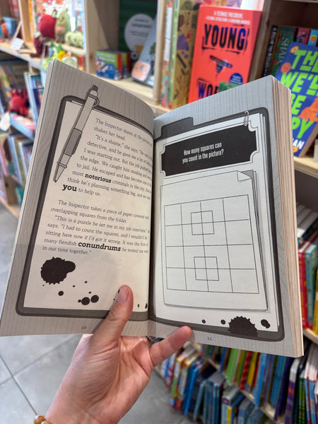 Detectograms: The Mole Who Went Undercover : 50 Mystery Puzzles for Kids to Crack