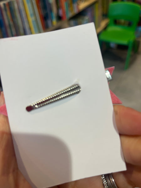 A is for Alice Pink Star Hairclip