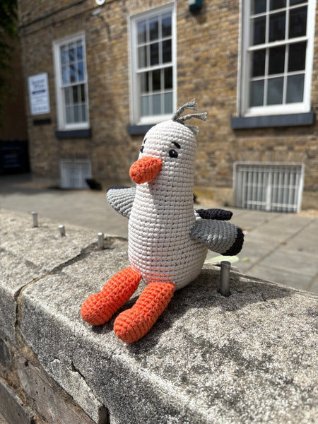 Best Years Crochet Seagull Rattle