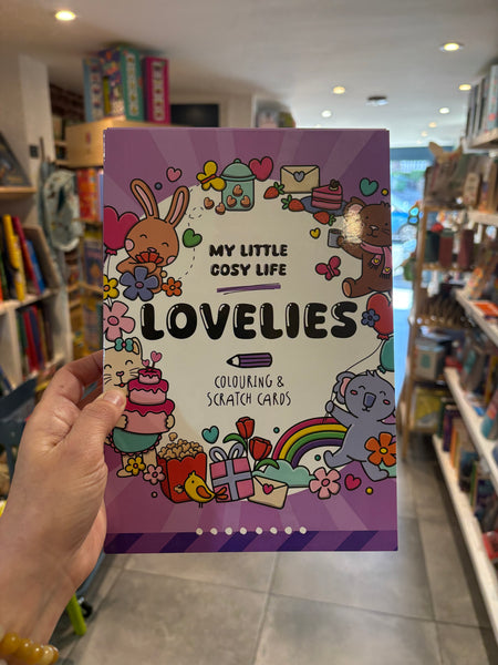 My Little Cosy Life LOVELIES Colouring & Scratch Cards