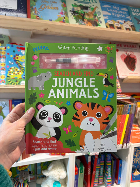 Water Painting Search and Find Jungle Animals