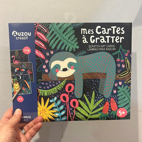 Anzou Scratch Art Cards Jungle