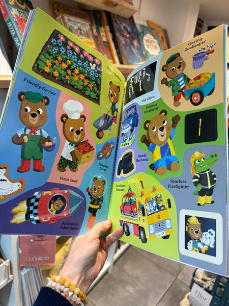 Busy Bear - Busy Jobs Sticker Book