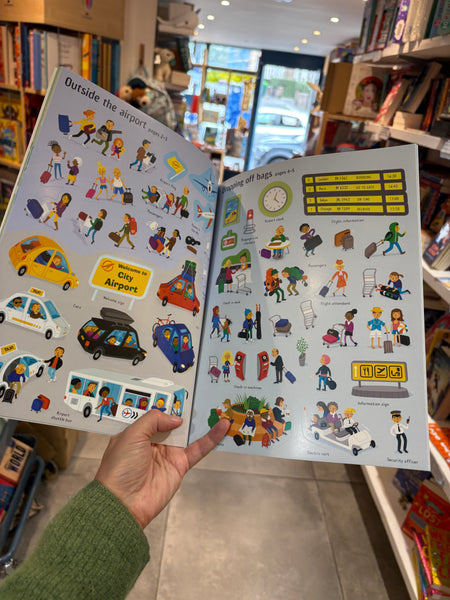 First Sticker Book Airport