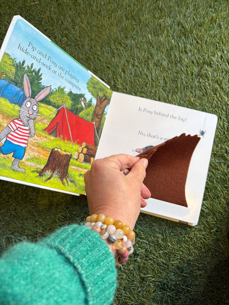 Felt Flaps Pip and Posy Go Camping