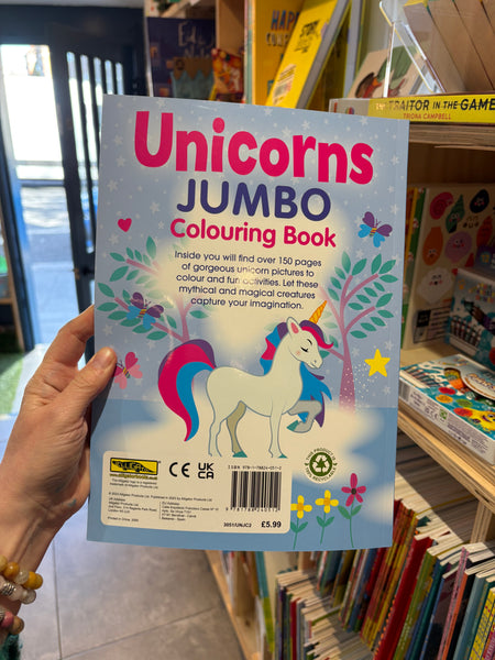 Unicorns Jumbo Colouring Book