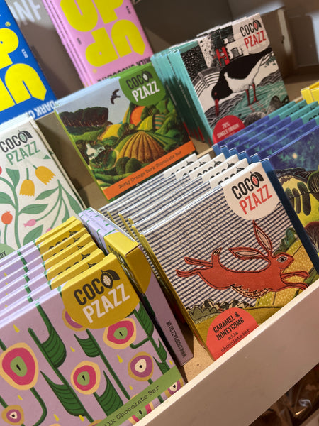 Coco Pzazz Zesty Orange Dark Chocolate Bar