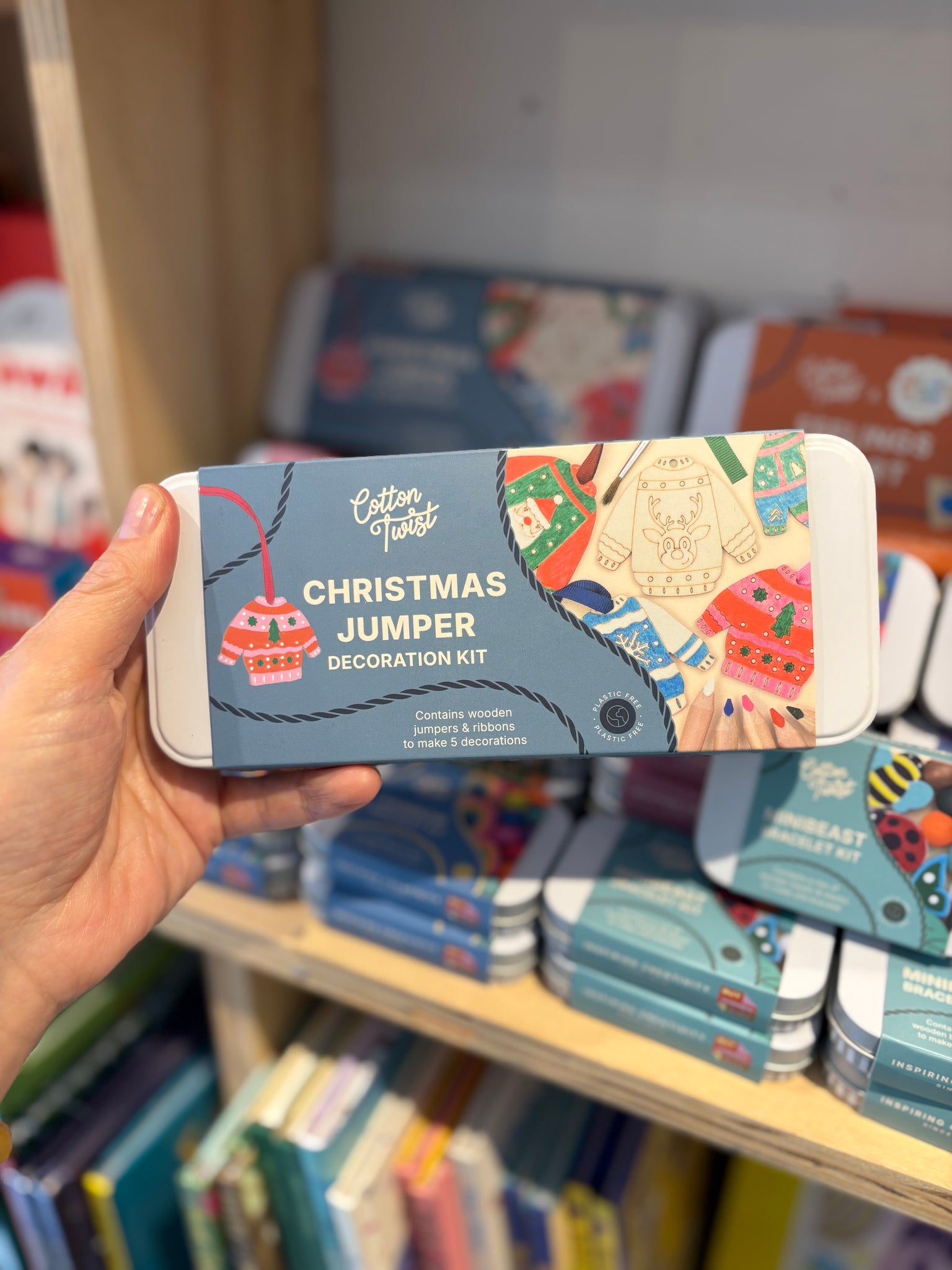 Cotton Twist Christmas Jumper Decoration Kit