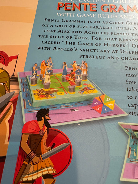 The Ancient Greek Game Pente Grammai