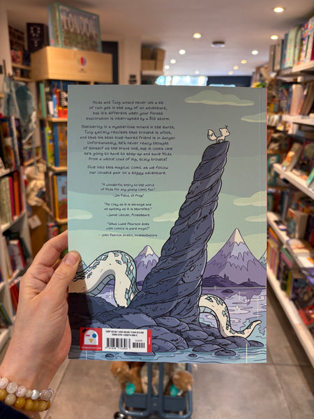 Hilda And Twig Hide From The Rain