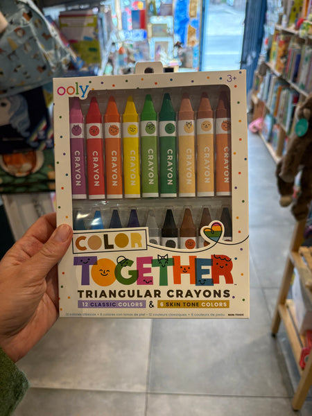 Ooly Colour Together Triangular Crayons