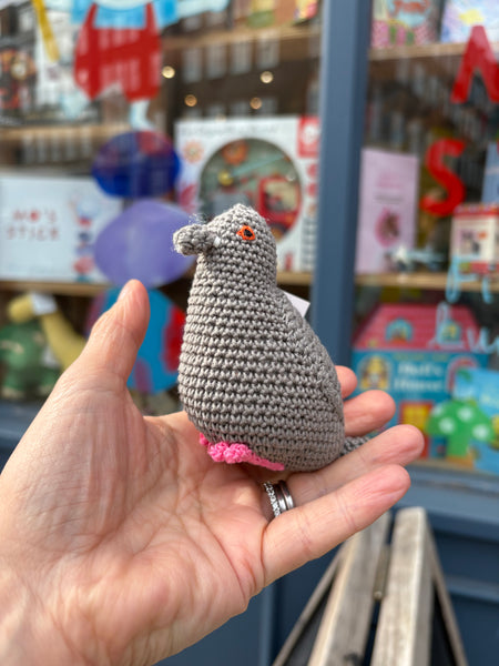 Best Years Fairtrade Crochet Pigeon Baby Rattle