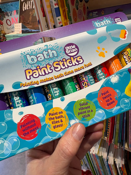 Little Brian Bath Paint Sticks: Pack of 12